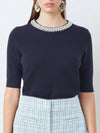 Cropped Pulli - Tempel Hamburg