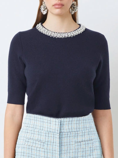 Cropped Pulli - Tempel Hamburg