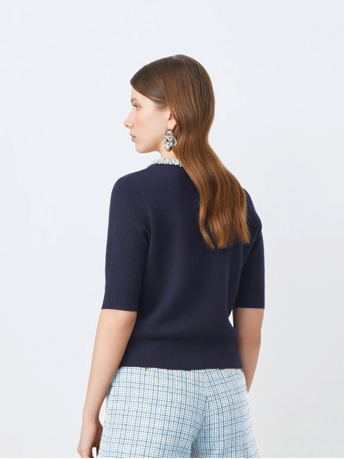Cropped Pulli - Tempel Hamburg