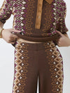 Lurex-Jacquard Hose - Tempel Hamburg