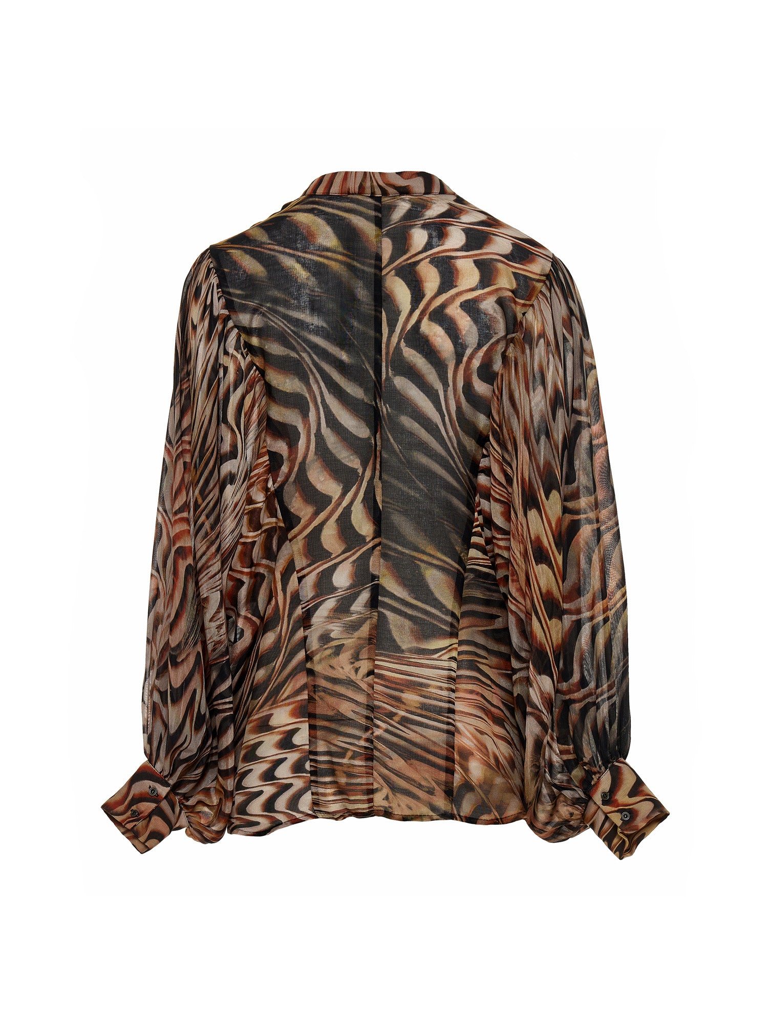 Bluse mit Animal-Print - Tempel Hamburg
