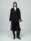 Brooklyn oversize Jacke in schwarz - Tempel Hamburg