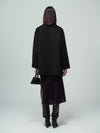 Brooklyn oversize Jacke in schwarz - Tempel Hamburg