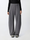 Wide-Leg-Hose mit leicht geschwungenem Bein - Tempel Hamburg