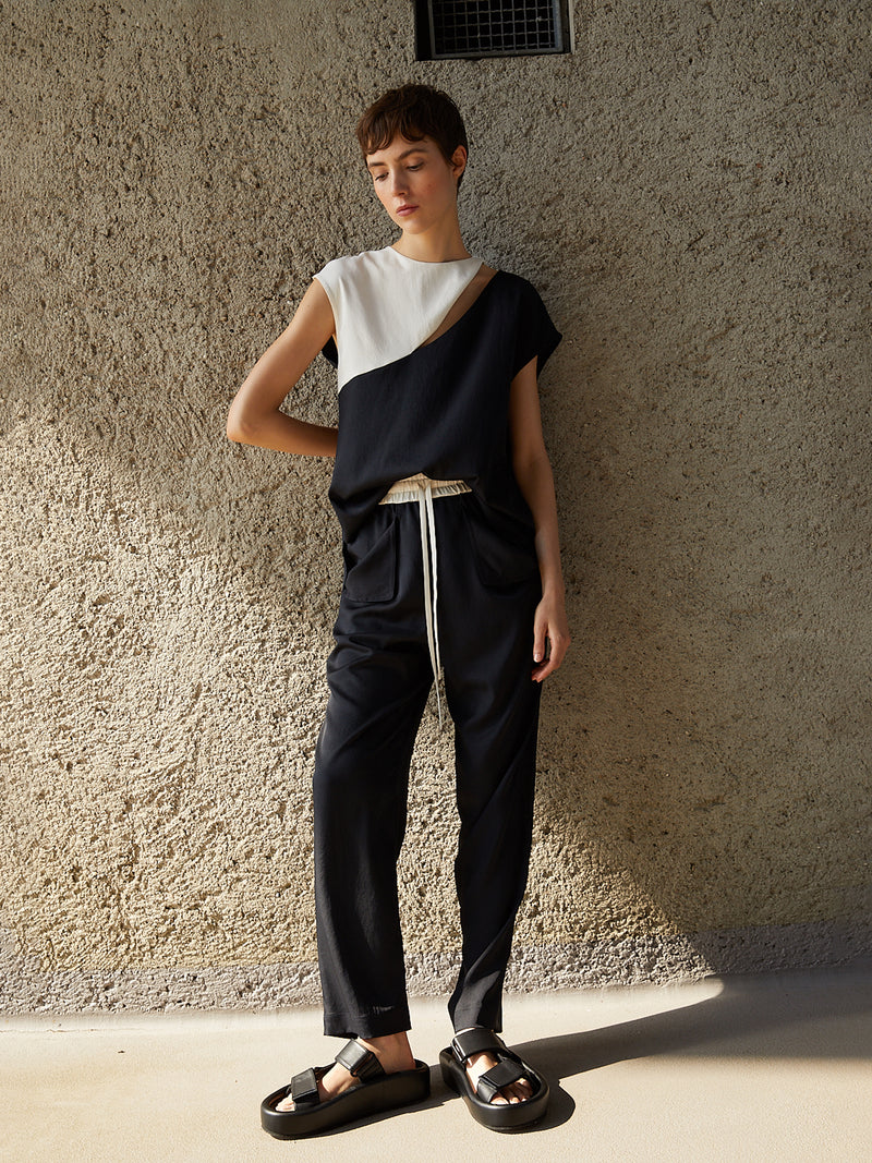 Silktouch Flared Pant - Tempel Hamburg