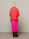 Strickrock in pink - Tempel Hamburg
