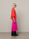 Strickrock in pink - Tempel Hamburg