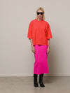 Strickrock in pink - Tempel Hamburg
