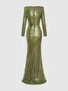 Abendkleid aus Pailletten - Tempel Hamburg