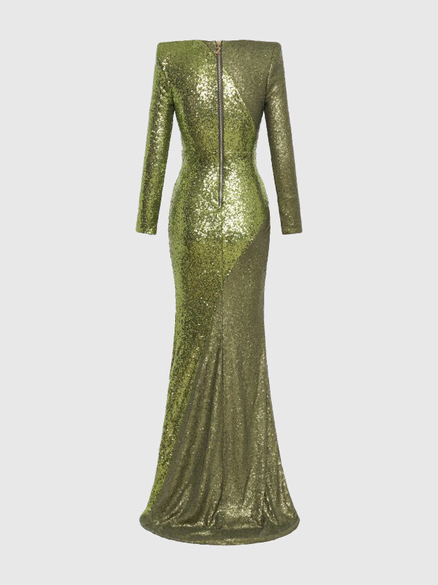Abendkleid aus Pailletten - Tempel Hamburg