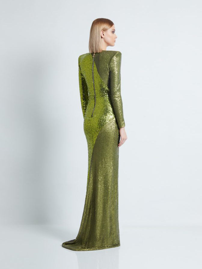 Abendkleid aus Pailletten - Tempel Hamburg