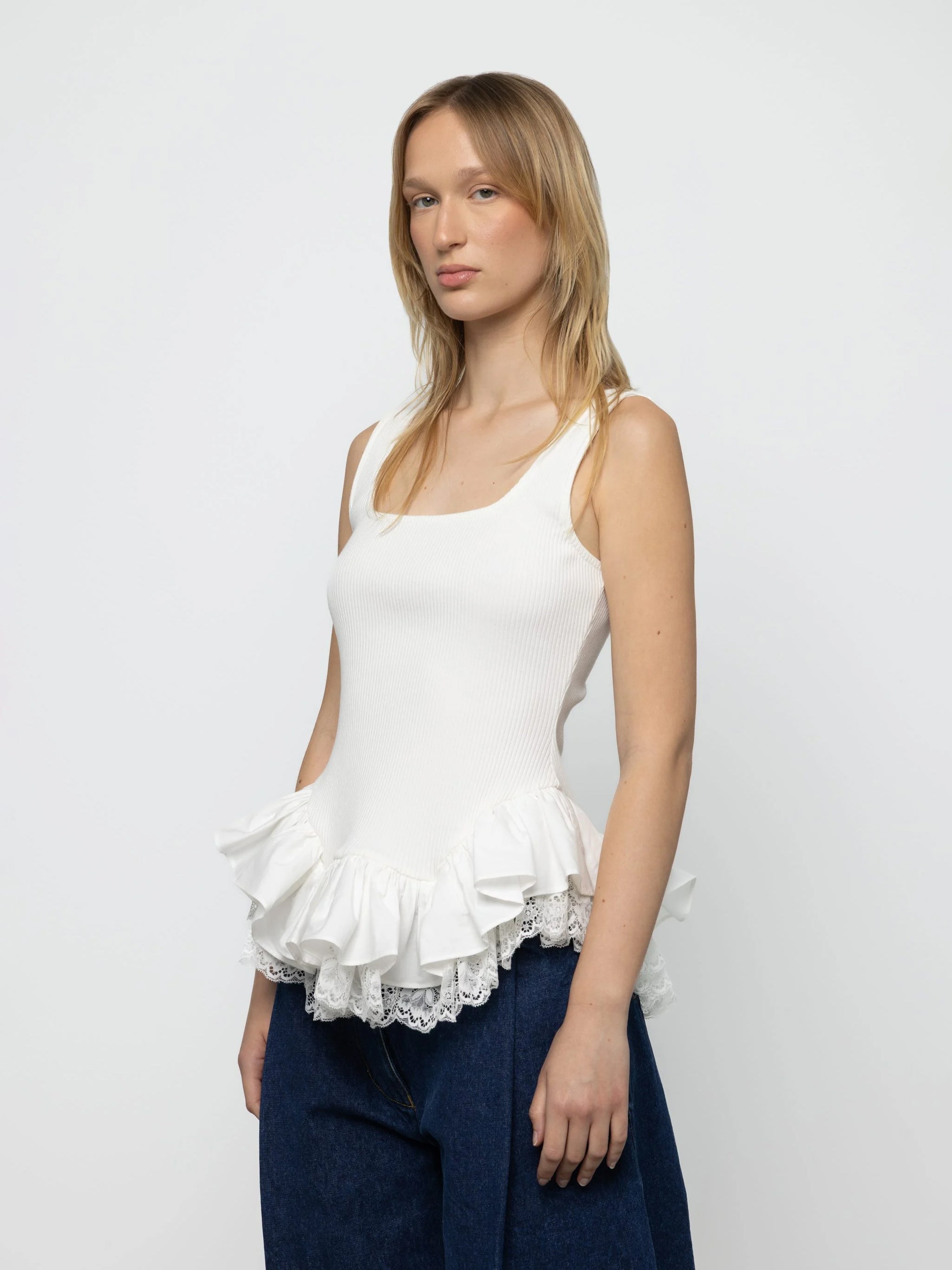 Tanktop mit Spitzenrand (Kopie) - Tempel Hamburg