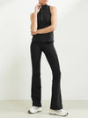 Celine Flared Legging in schwarz