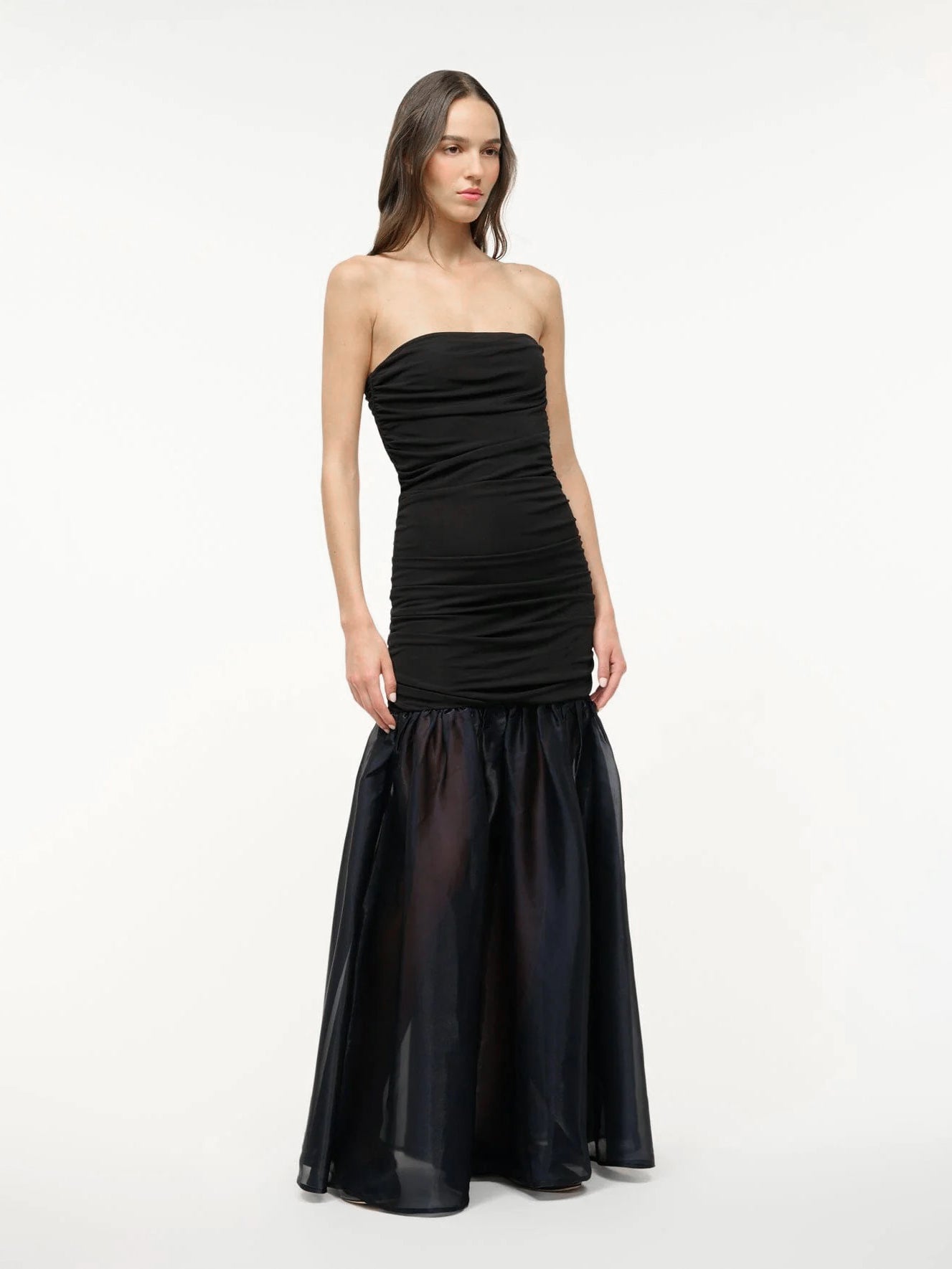 Off-Shoulder Abendkleid - Tempel Hamburg