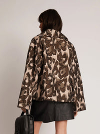 Jacke mit schönem Allover-Print - Tempel Hamburg