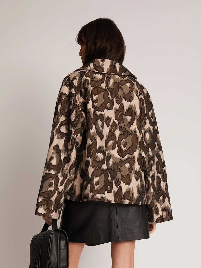 Jacke mit schönem Allover-Print - Tempel Hamburg