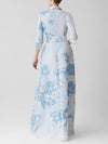 Metallic-Jacquard Hemd-Blusenkleid - Tempel Hamburg