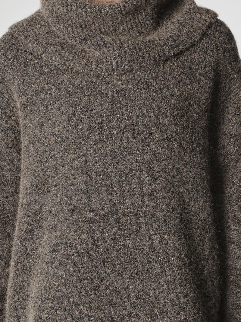 Pullover mit voluminösem Rollkragen - Tempel Hamburg