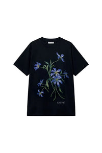 T-Shirt mit Iris Bouquet - Tempel Hamburg