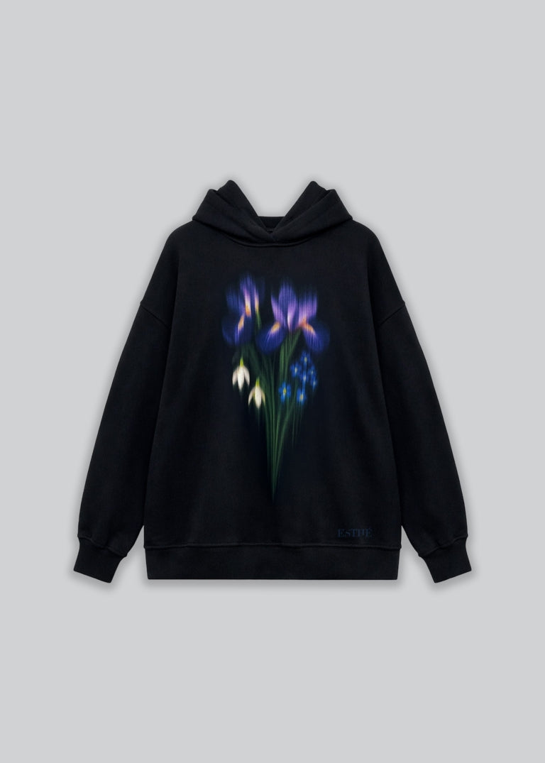 T-Shirt mit Iris Bouquet - Tempel Hamburg