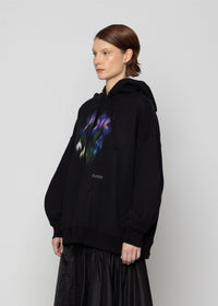 Hoodie mit Iris Bouquet - Tempel Hamburg