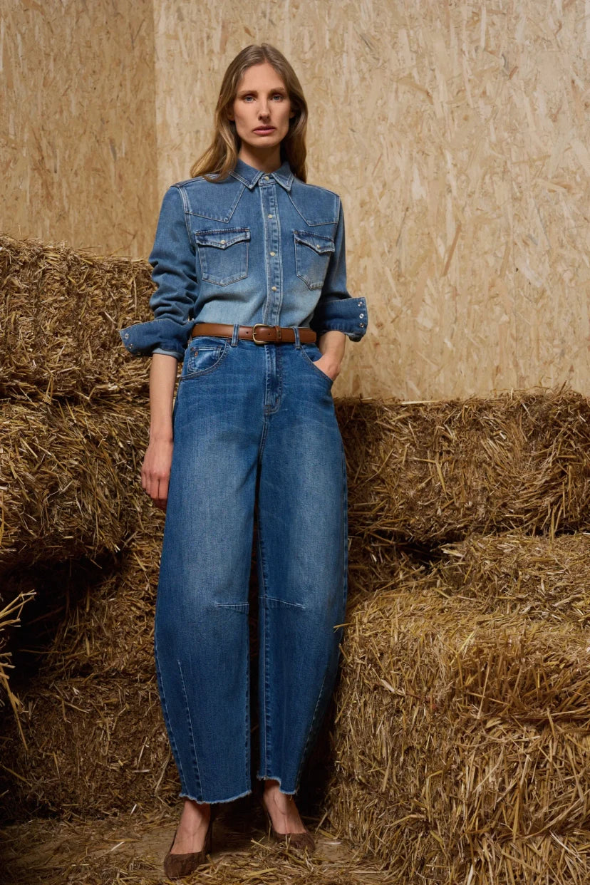 Janice Barrel-Jeans - Tempel Hamburg