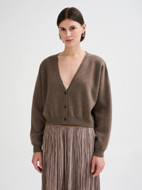 Merino Strickjacke