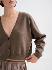 Merino Strickjacke