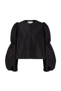 Zoey Jacke/Bolero/Bluse in schwarz