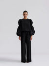 Zoey Jacke/Bolero/Bluse in schwarz