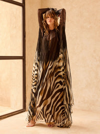 Sister Kleid mit Zebra-Druck