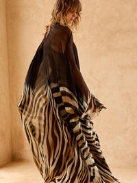 Sister Kleid mit Zebra-Druck