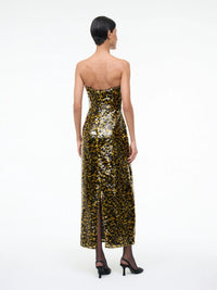 CECE Kleid Kurkuma Schwarz