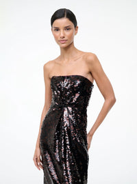 CECE Kleid Espresso Schwarz