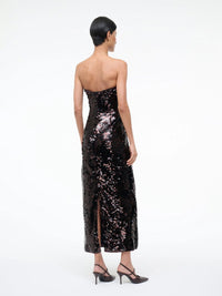 CECE Kleid Espresso Schwarz