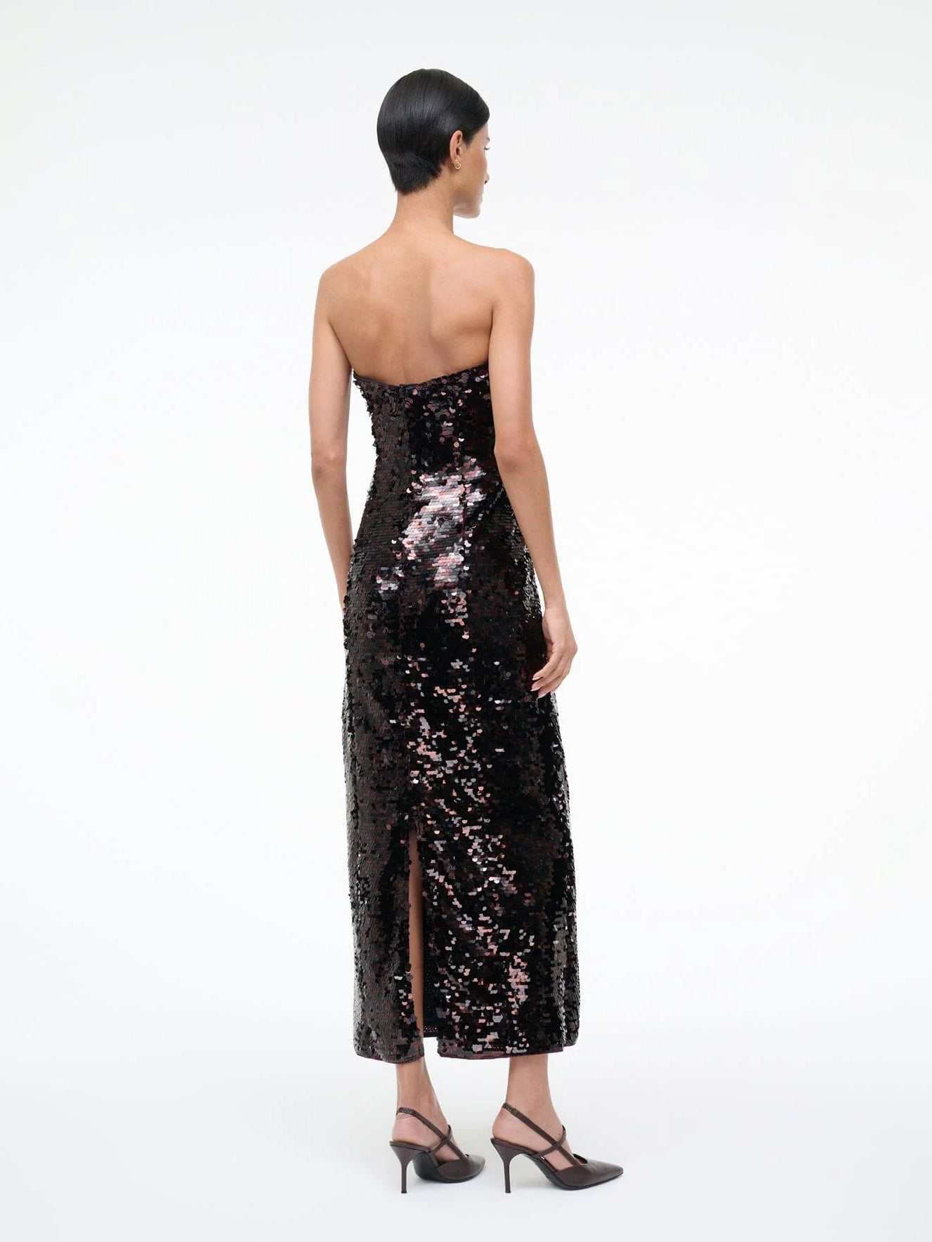 CECE Kleid Espresso Schwarz