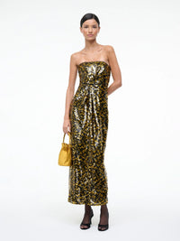 CECE Kleid Kurkuma Schwarz