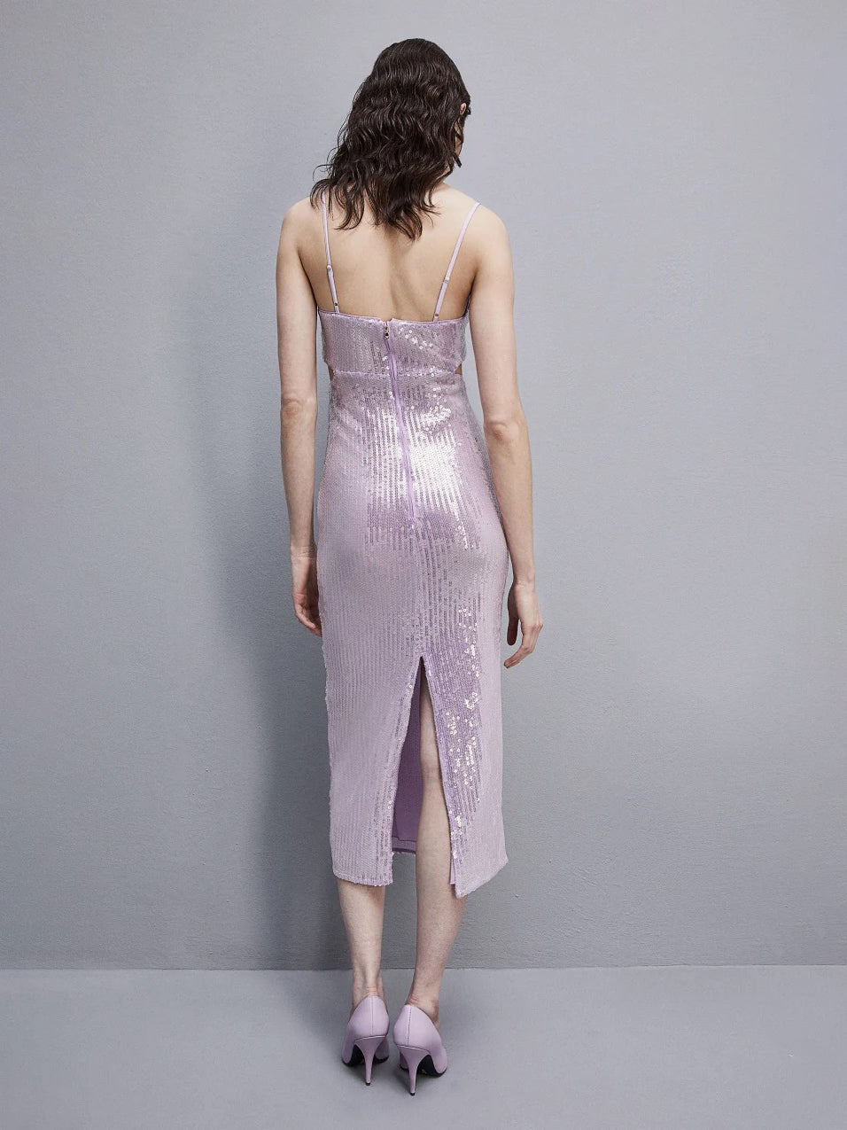 Paillettenkleid mit Cut-Outs - Tempel Hamburg