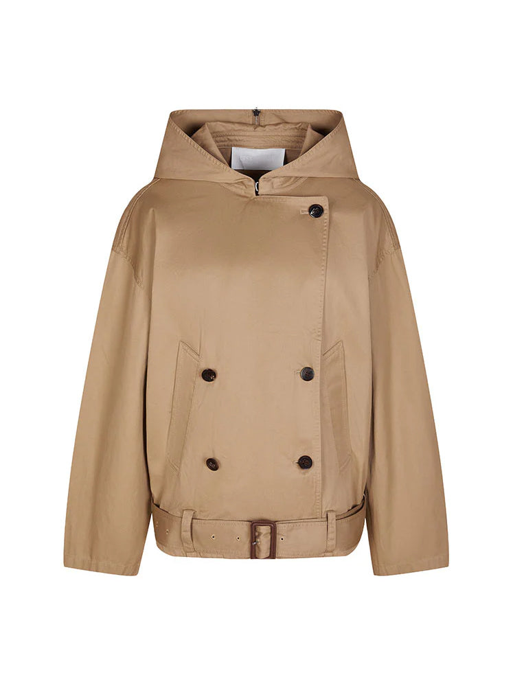 Kurzes Trench-Jacket - Tempel Hamburg