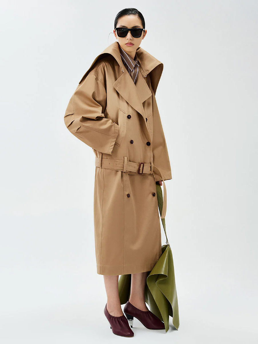Kurzes Trench-Jacket - Tempel Hamburg