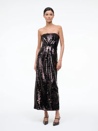 CECE Kleid Espresso Schwarz