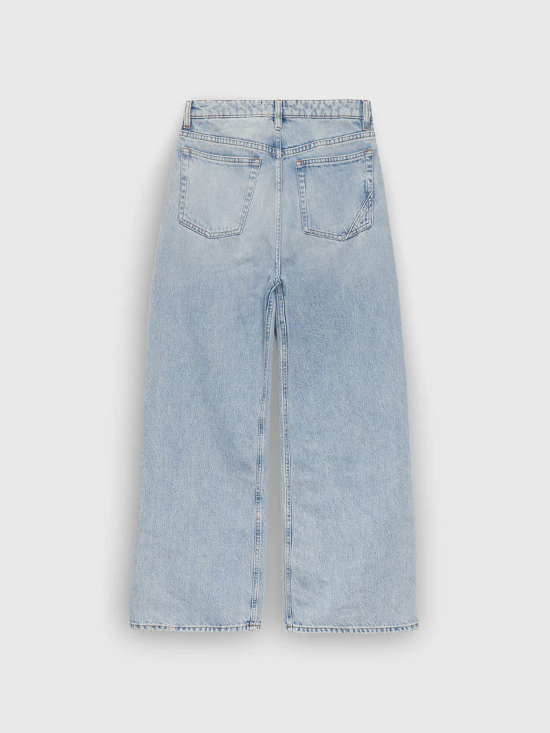 AIMETL verkürzte Jeans in Arktisch Blau - Tempel Hamburg