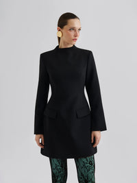 Minikleid mit langen Ärmeln - Tempel Hamburg