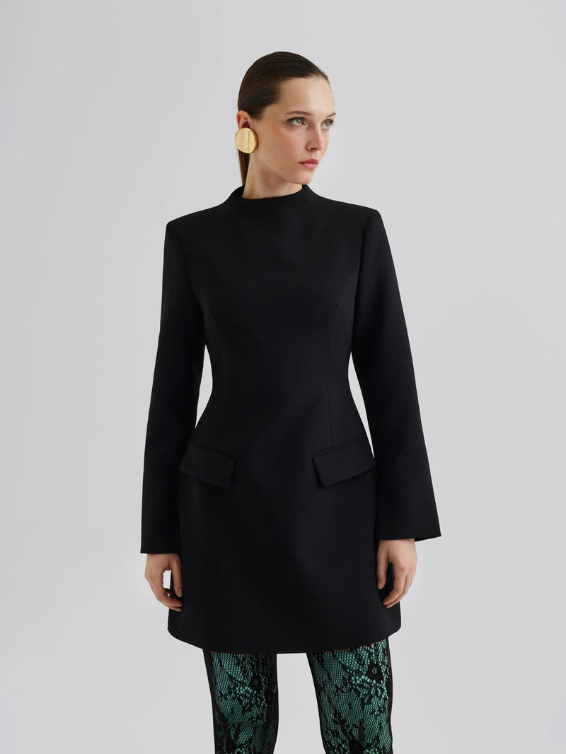 Minikleid mit langen Ärmeln - Tempel Hamburg