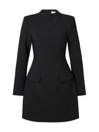 Minikleid mit langen Ärmeln - Tempel Hamburg