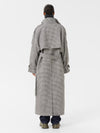 Oversize Mantel mit Pipita-Muster