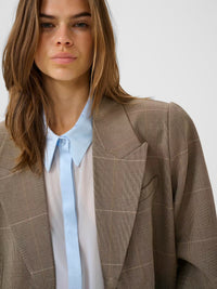 EvaldiTL Balzer Pale Khaki Check - Tempel Hamburg