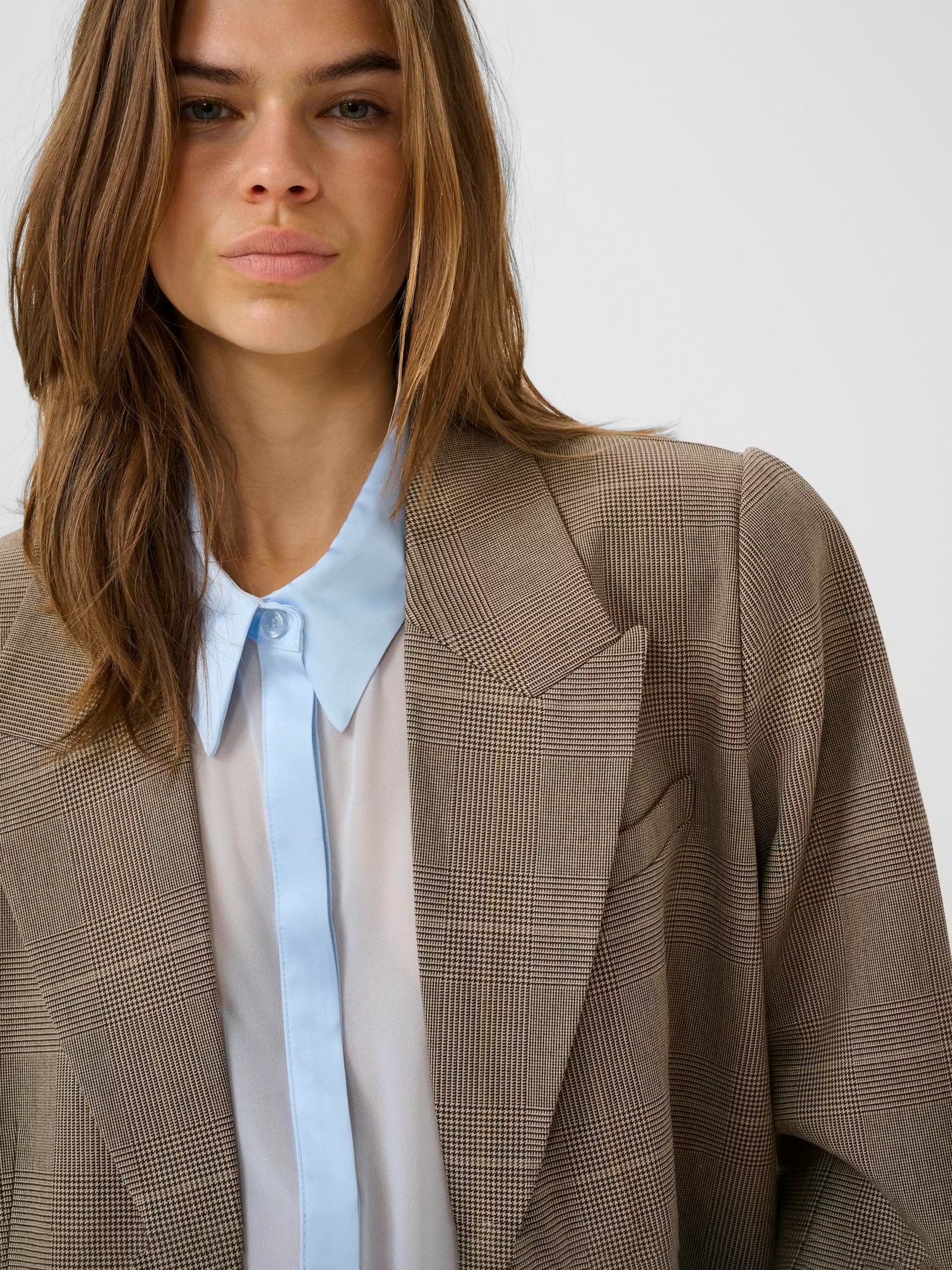 EvaldiTL Balzer Pale Khaki Check - Tempel Hamburg