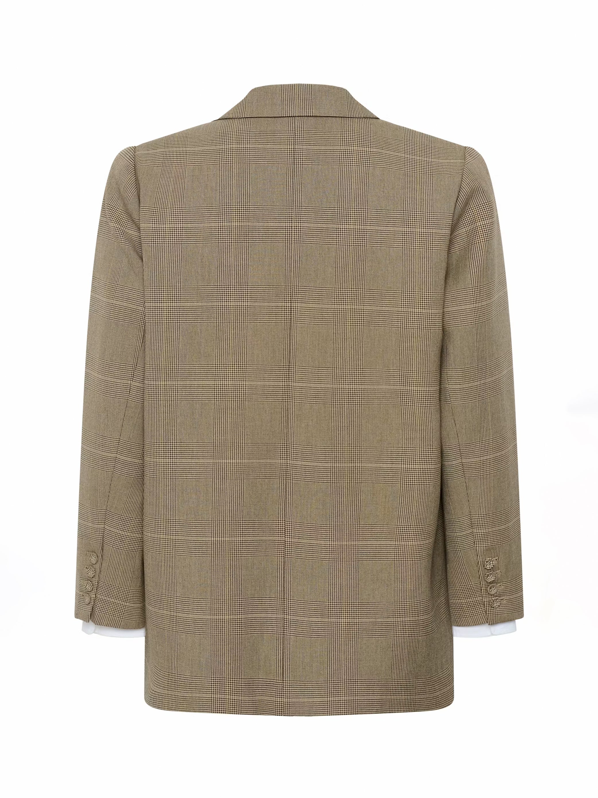 EvaldiTL Balzer Pale Khaki Check - Tempel Hamburg