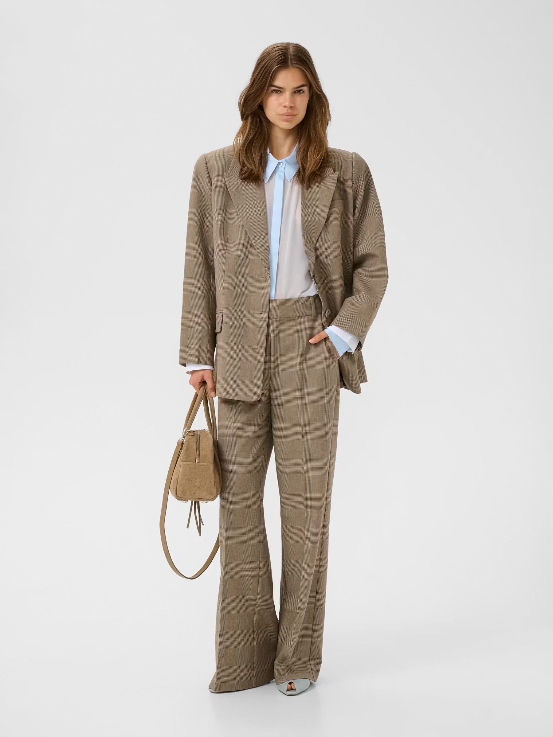 EvaldiTL Balzer Pale Khaki Check - Tempel Hamburg